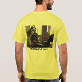Jazz     spelen... t-shirt (Achterkant)