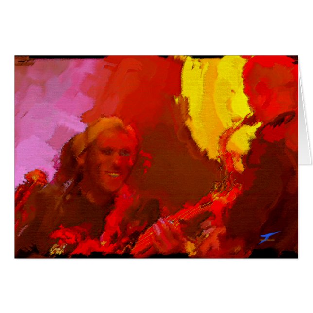 Jazz-spelers 1 (Voorkant Horizontaal)