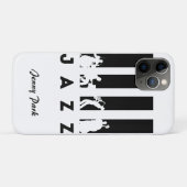 Jazz spelers gepersonaliseerd Case-Mate iPhone case (Achterkant (horizontaal))
