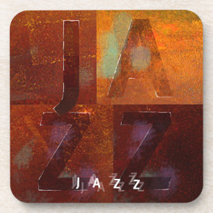 Jazz ("Squares"-ontwerp) Drankjes Onderzetter