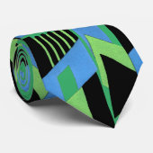 Jazz Stropdas - Art Deco 20's (Opgerold)