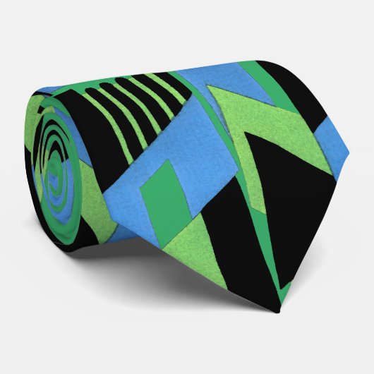 Jazz Stropdas - Art Deco 20's (Opgerold)