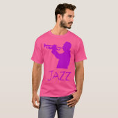 Jazz-T-shirt T-shirt (Voorkant volledig)