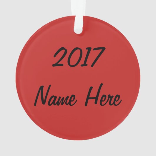 Jazz & Tap Team Ornament ACRYLIC (achterkant)