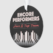 Jazz & Tap Team Ornament ACRYLIC (voorkant)