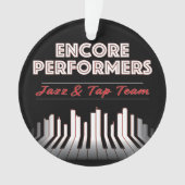 Jazz & Tap Team Ornament ACRYLIC (voorkant)