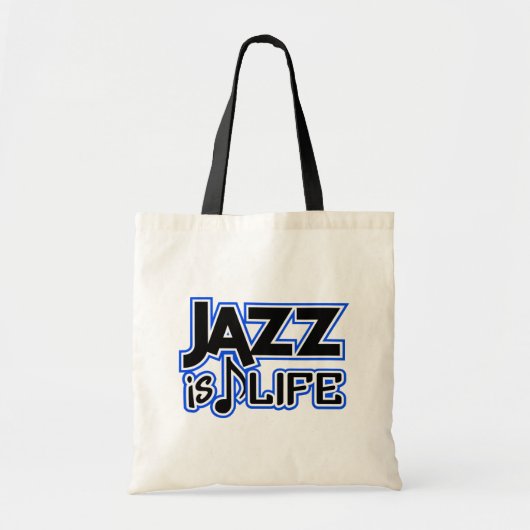 Jazz-tas - kies stijl en kleur tote bag (Voorkant)