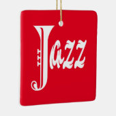 Jazz-teken Keramisch Ornament (Rechts)