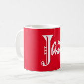 Jazz-teken Koffiemok (Voorkant links)