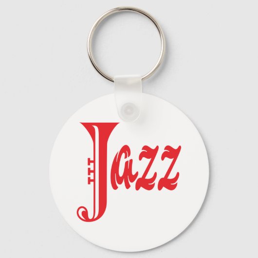 Jazz-teken Sleutelhanger (Voorkant)