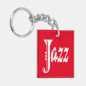 Jazz-teken Sleutelhanger (Voorkant Links)