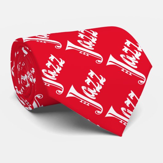 Jazz-teken Stropdas (Opgerold)