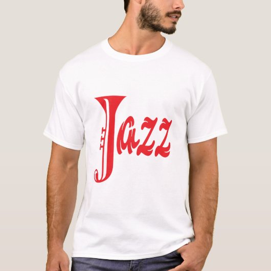Jazz-teken T-shirt (Voorkant)