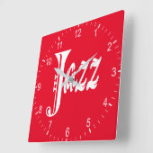 Jazz-teken Vierkante Klok (Hoek)