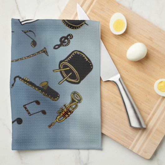 Jazz. Theedoek (Quarter Fold)