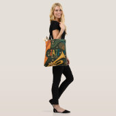 Jazz Theme Music New Orleans Tote Bag (Op model)