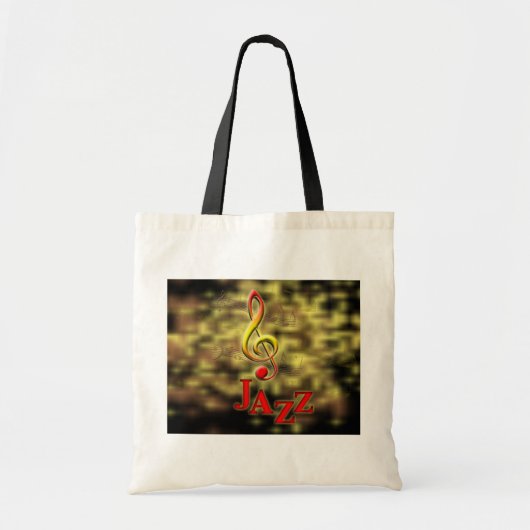 Jazz Tote Bag (Voorkant)