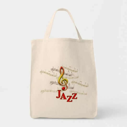 Jazz Tote Bag (Voorkant)