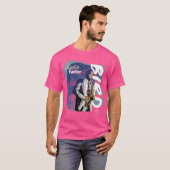 Jazz Tribute Collectie - Charlie Parker - Ontwerp T-shirt (Voorkant volledig)