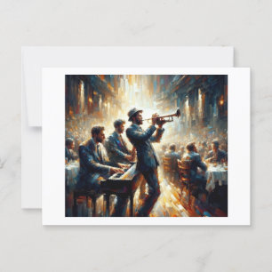 Jazz Trio, Briefkaart