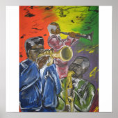 Jazz Trio Poster (Voorkant)