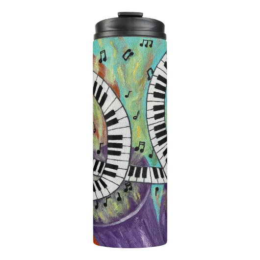 Jazz Trio Thermal Tumbler Thermosbeker (Voorkant)
