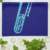 Jazz Trombone Theedoek (Gevouwen)