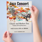 Jazz Trumpet Flyer (Hand)