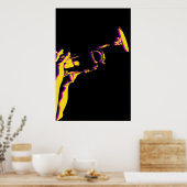 Jazz Trumpet Poster (Keuken)
