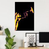 Jazz Trumpet Poster (Thuiskantoor)