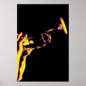 Jazz Trumpet Poster (Voorkant)