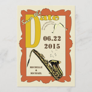 Jazz uit het goede oude tijdkalender voor de grote kaart