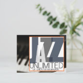 Jazz Unlimited Ansichtkaart Briefkaart (Staand voorkant)