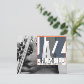 Jazz Unlimited Ansichtkaart Briefkaart (Staand voorkant)