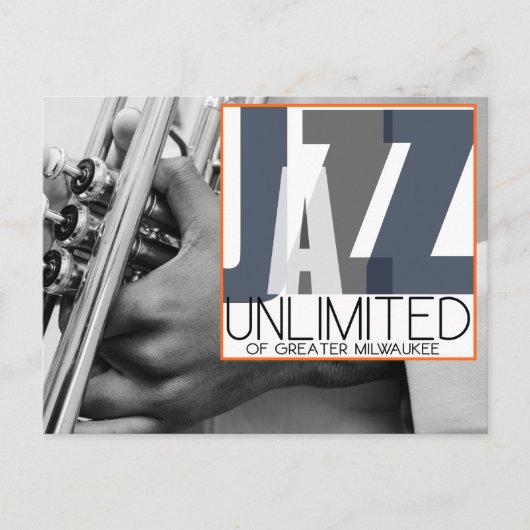 Jazz Unlimited Ansichtkaart Briefkaart (Voorkant)