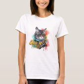 Jazz Up My Life Kat T-shirt (Voorkant)