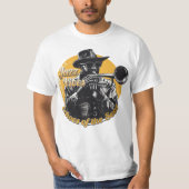 Jazz Vibes: Echoes of the Soul T-shirt (Voorkant)