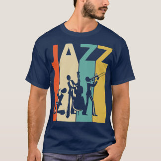 Jazz Vintage Jazz Music Lover Gift  T-shirt