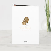 Jazz Vinyl Record Gepersonaliseerde Kaarten (Achterkant)