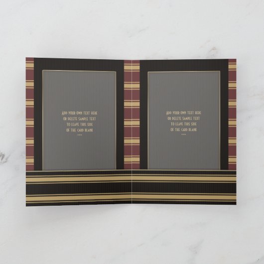 Jazz Vinyl Record Gepersonaliseerde Kaarten (Binnen)