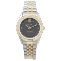 Jazz Watch- zwarte wijzerplaat