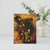 Jazz Works Briefkaart (Staand voorkant)