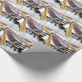 Jazz Wrapping Paper Cadeaupapier (Hoek)