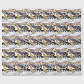 Jazz Wrapping Paper Cadeaupapier (Vlak)
