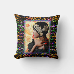 Jazz Zanger Harlem Renaissance Kussen