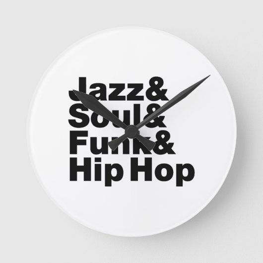 Jazz & Ziel & Lafbek & Hip Hop Ronde Klok (Voorkant)