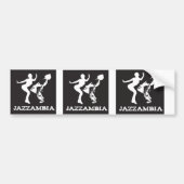 JAZZAMBIA Bumpersticker (Voorkant)