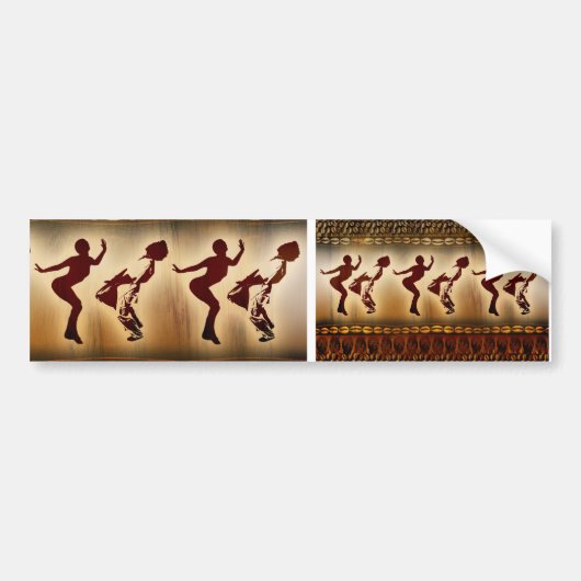 JAZZAMBIA Bumpersticker multicolor (Voorkant)