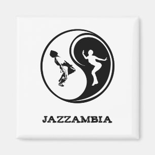 Jazzambia Yin Yang Magneet