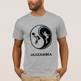 Jazzambia Yin Yang Mannen T-Shirt